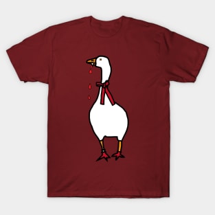 Animals with Sharp Teeth Gaming Goose T-Shirt